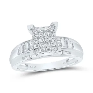 1/2CTW-DIA NK FASHION RING S-6