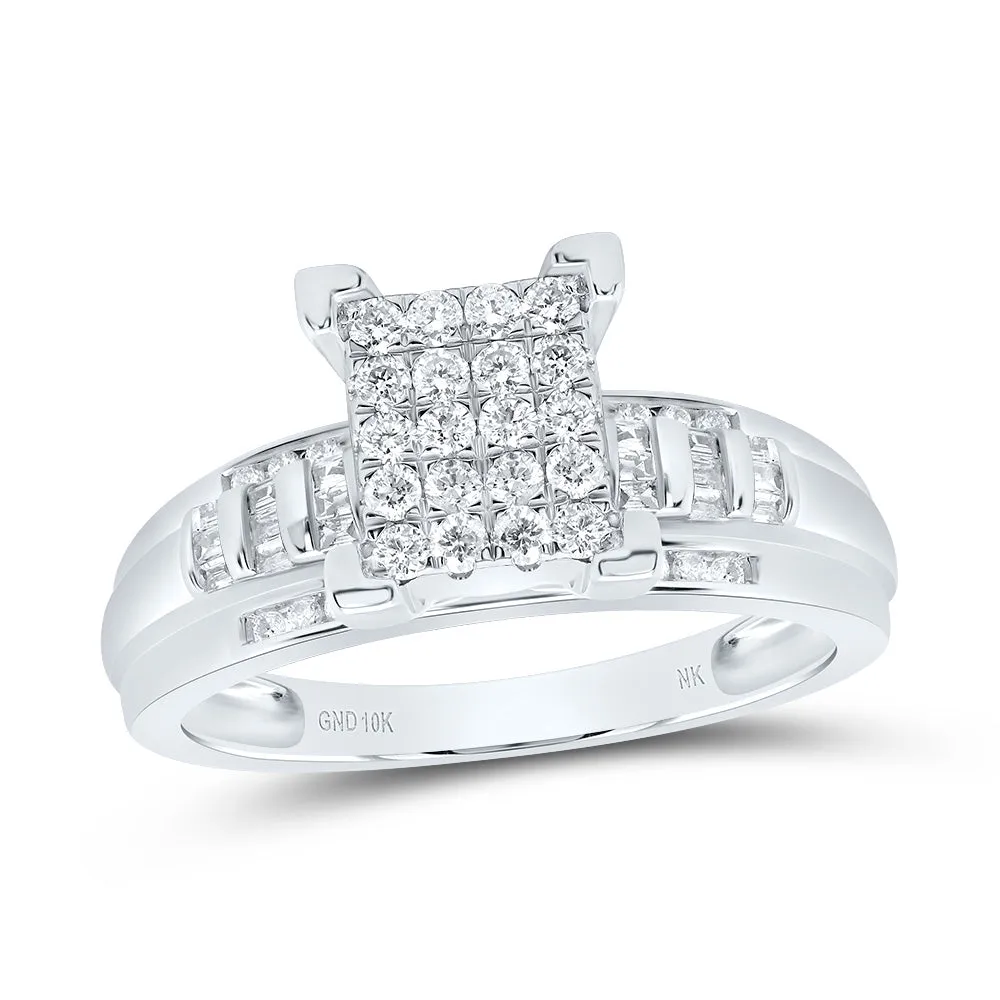 1/2CTW-DIA NK FASHION RING S-6