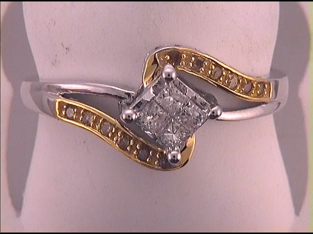 1/4CTW-DIA GIFT YELLOW RING