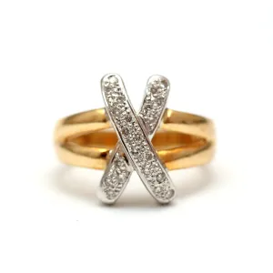 14k Diamond "XTRA" Ring