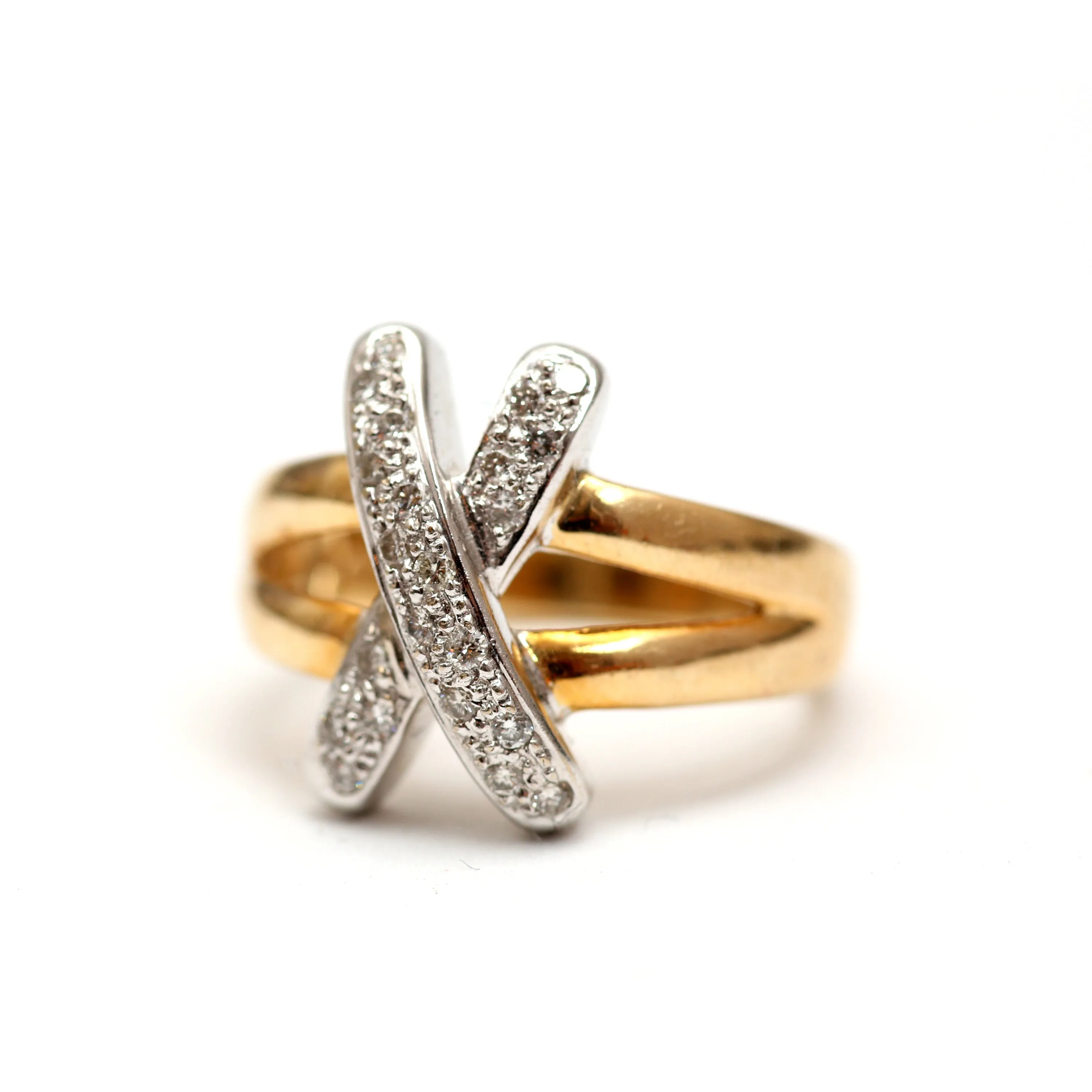 14k Diamond "XTRA" Ring