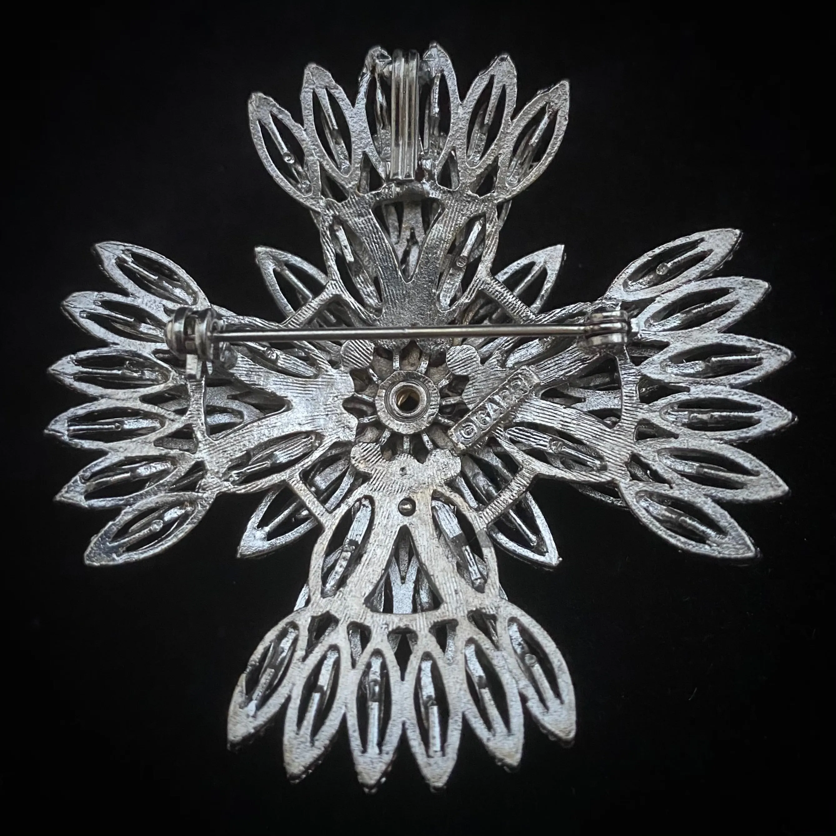 1960s Capri Cross Brooch & Pendant