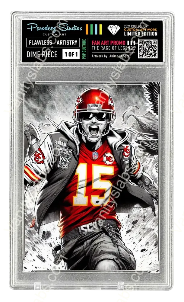 2025 Rage of Legends Collection - Fan Art - One of One by Chris Ghost - Custom Card Number 69