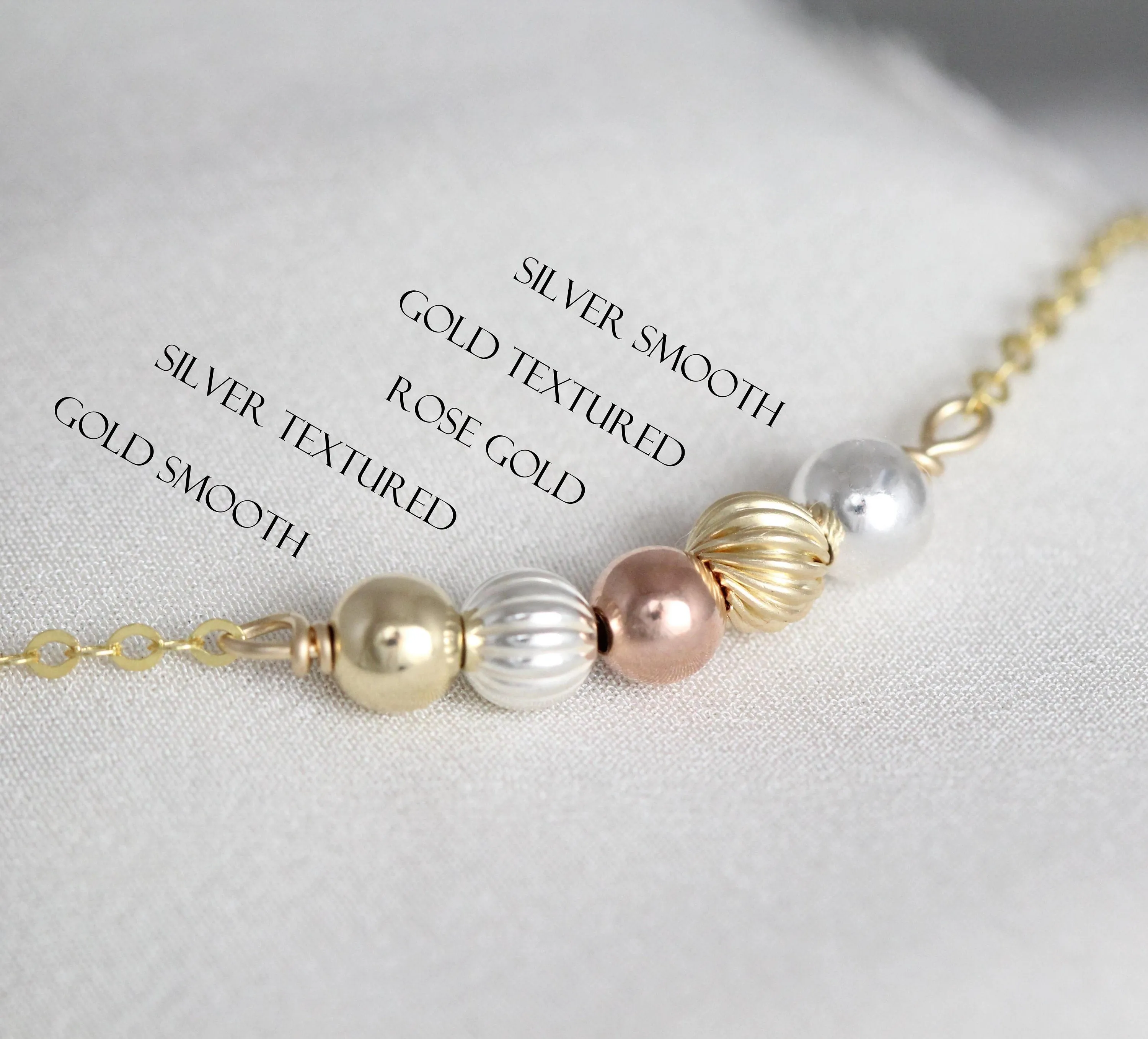 80th Birthday Bracelet for Grandma, 80th Birthday Gift for Women, Mixed Metals