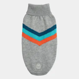 Alpine Dog Sweater | Grey Mix