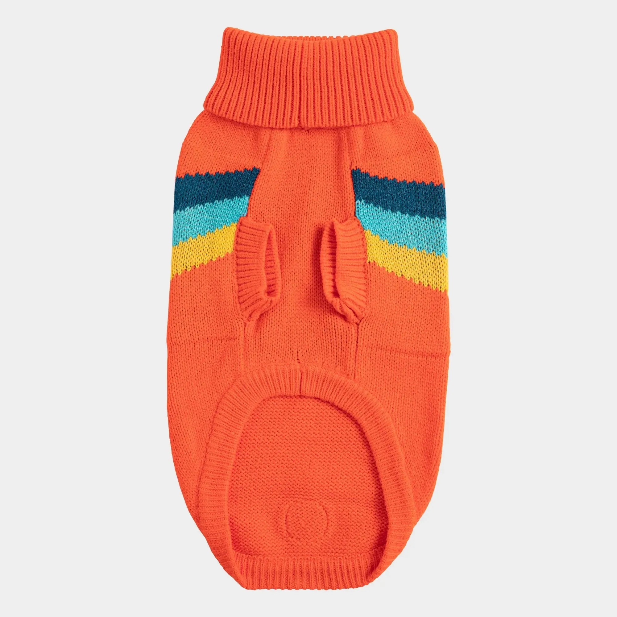 Alpine Dog Sweater | Orange