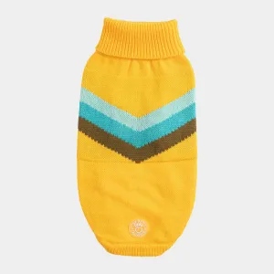 Alpine Dog Sweater | Yellow