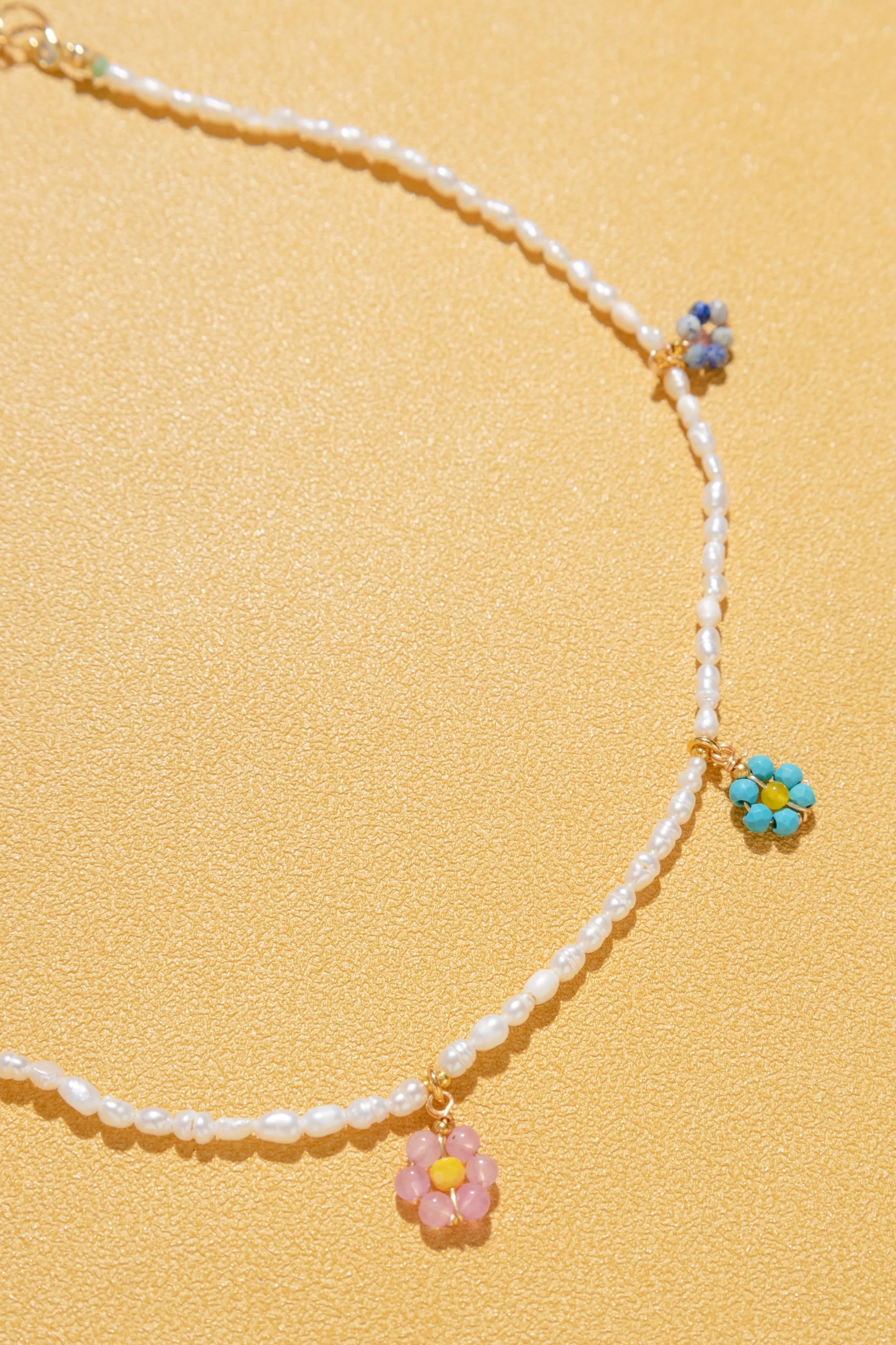 Alyana Floral Drops Necklace