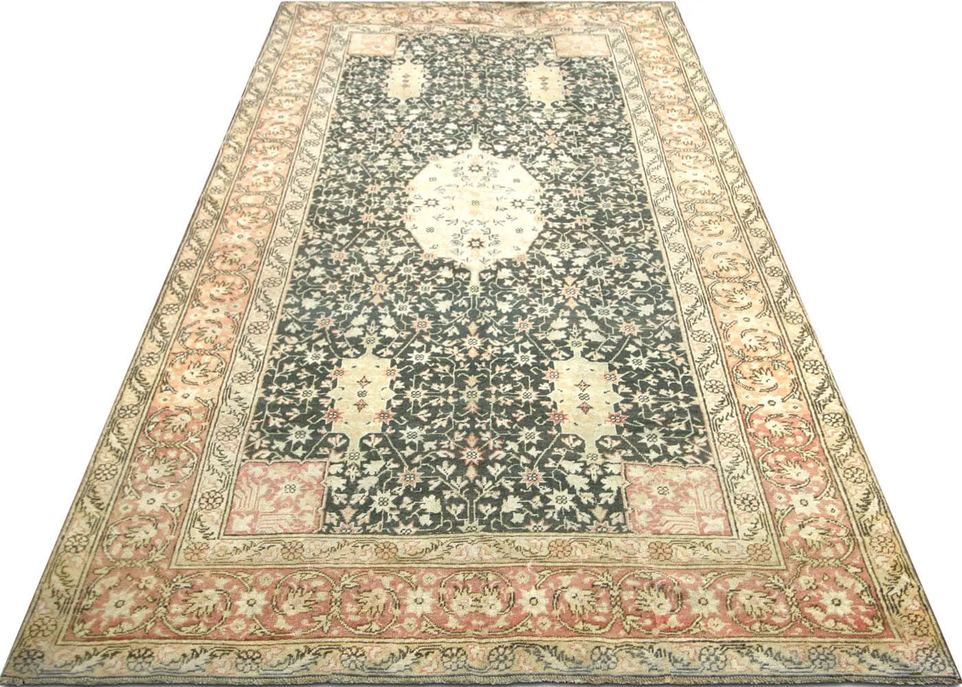 Antique Caucasian Karabagh Rug - 6'7" x 13'2"