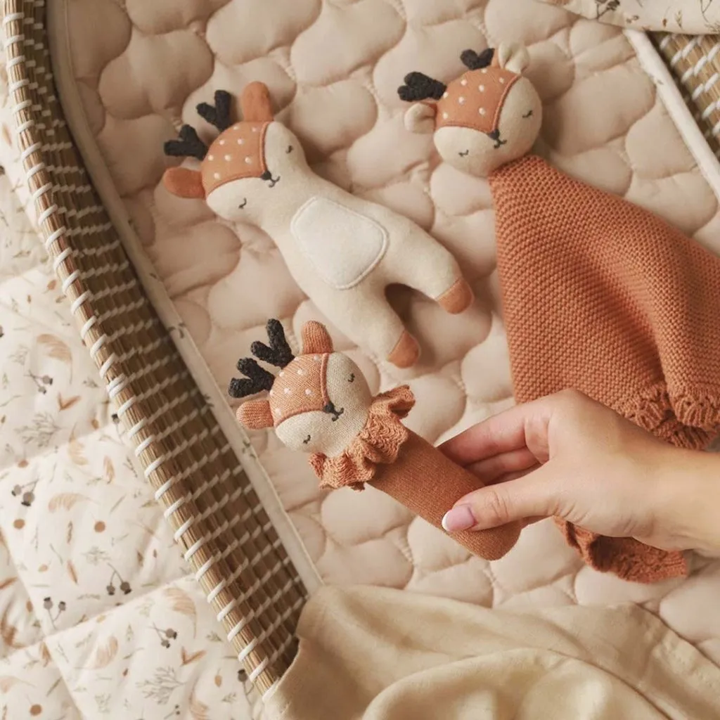 AVERY ROW Cuddle Cloth - Dainty Deer