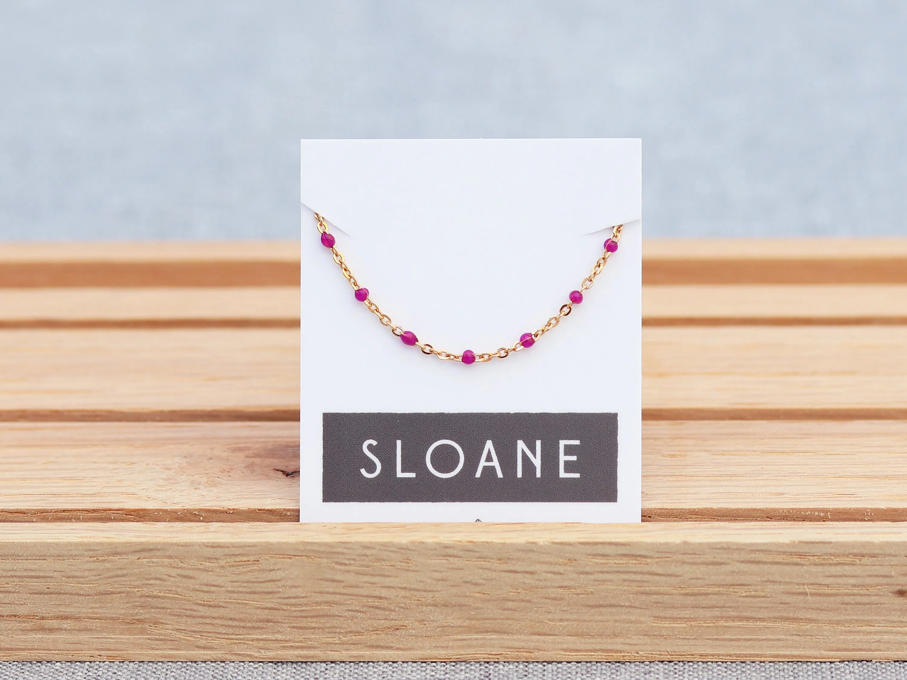 Beaded Chain Bracelet