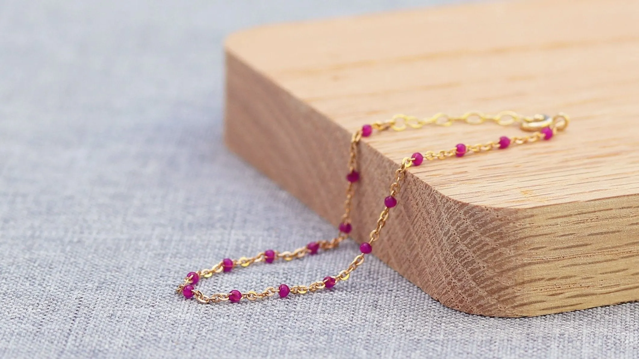 Beaded Chain Bracelet