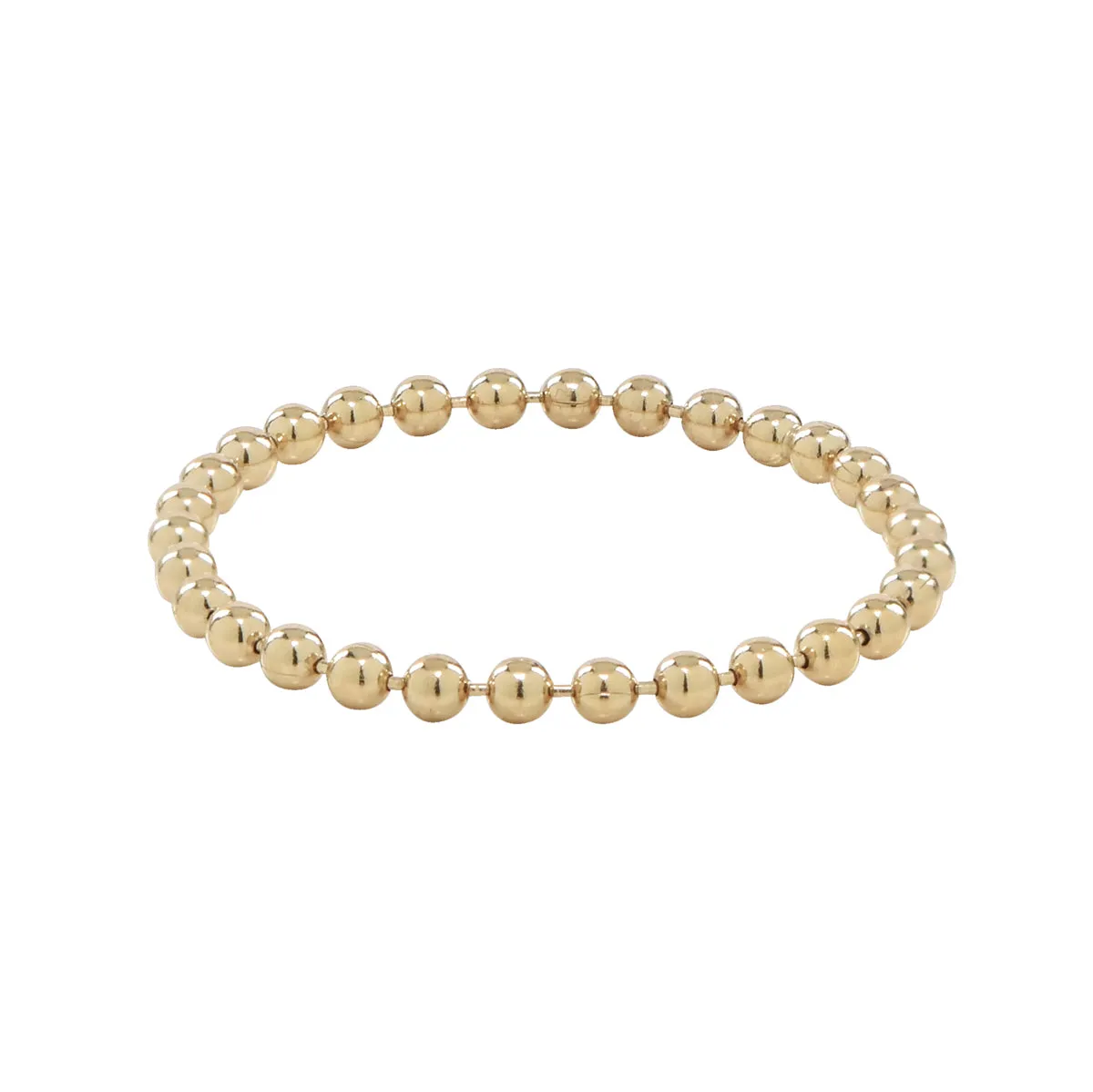 Beaded Chain Ring