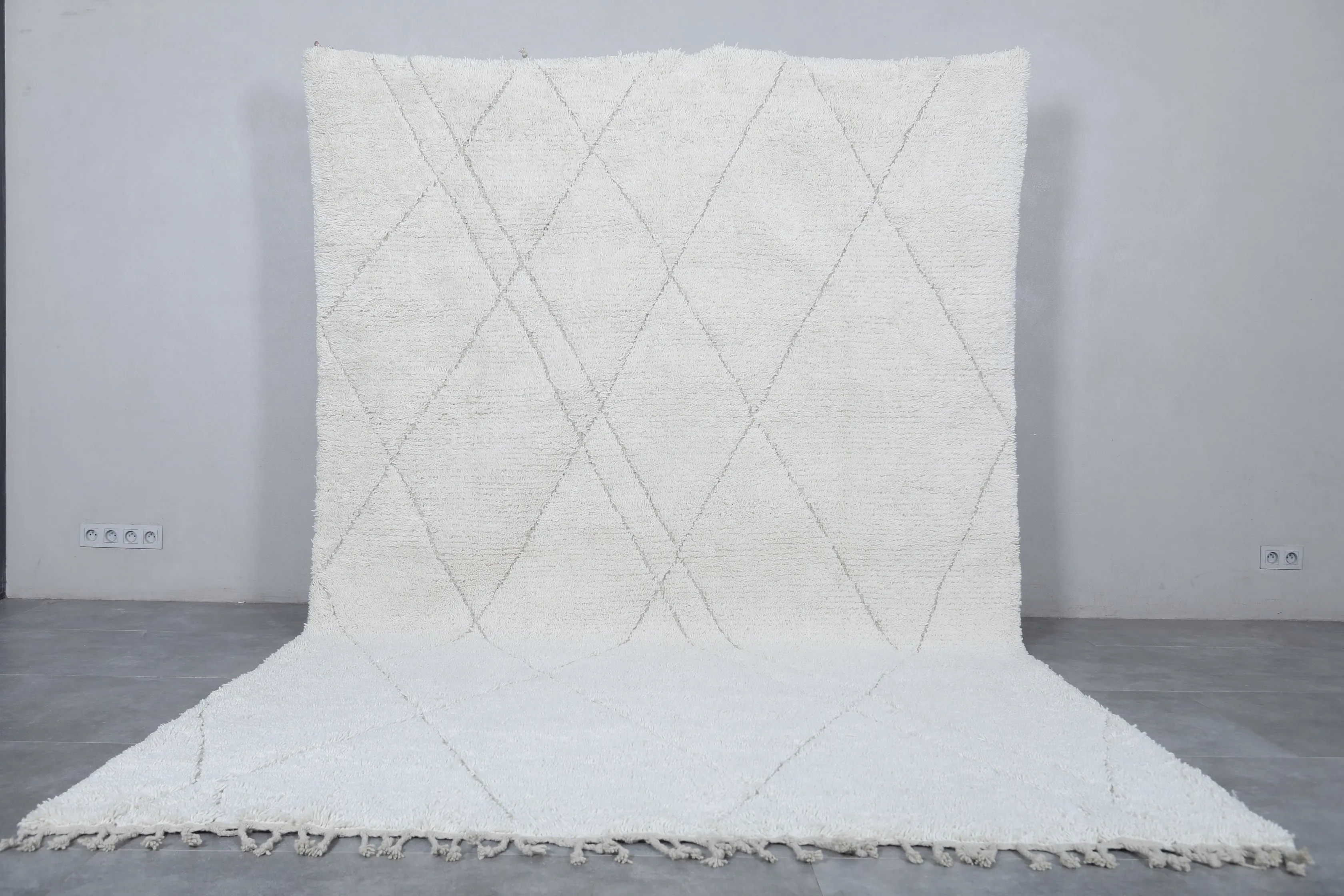 Beni ourain rug - Moroccan custom rug - Wool rug
