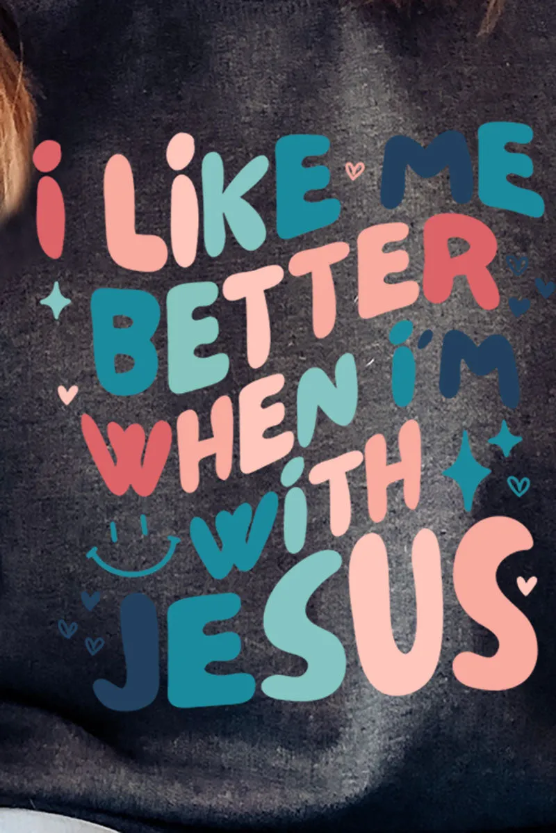 Better With Jesus Unisex NuBlend Crew Sweatshirt