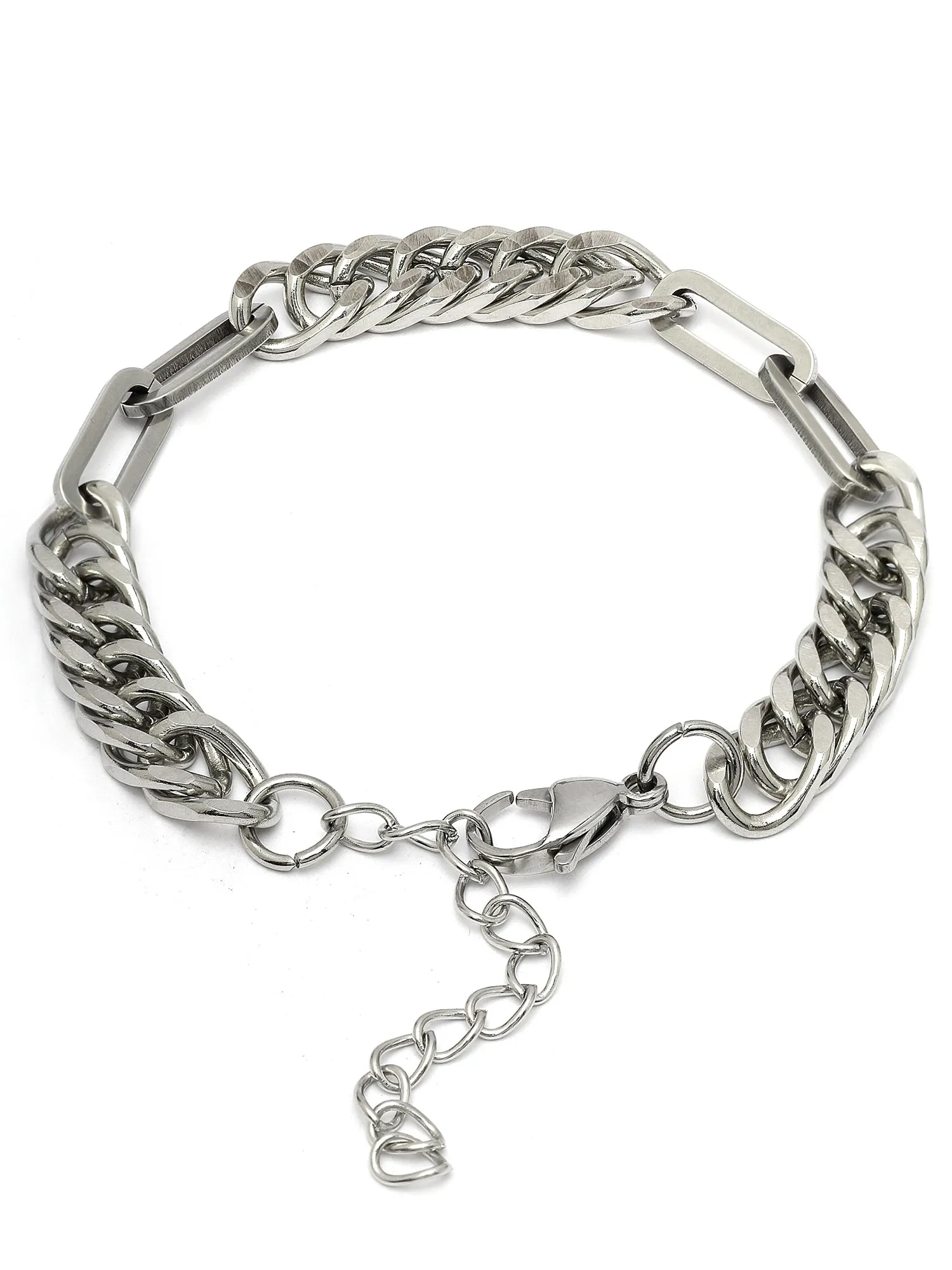 Bohey by KARATCART Men Leather Multistrand Wraparound Bracelet