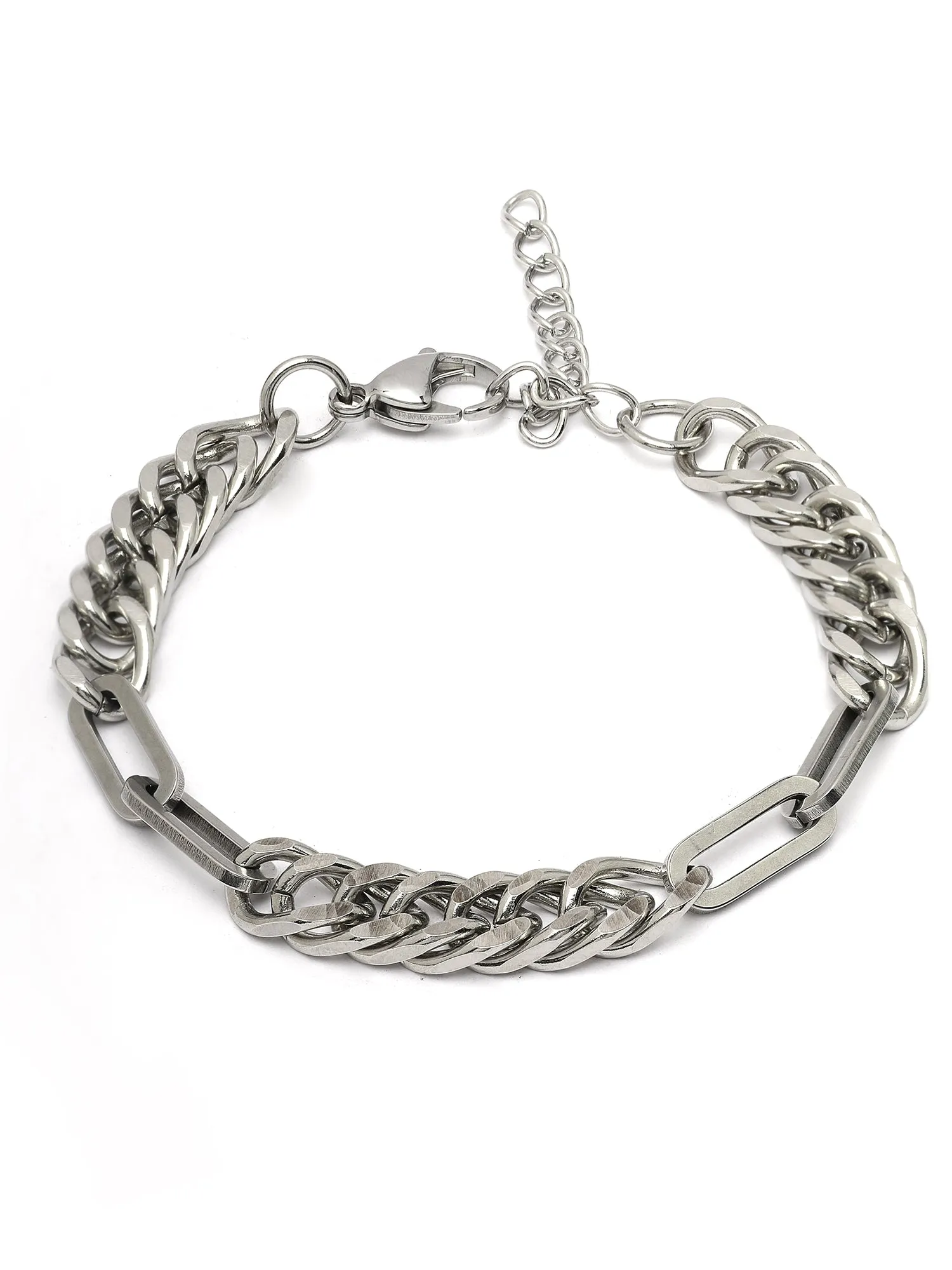 Bohey by KARATCART Men Leather Multistrand Wraparound Bracelet
