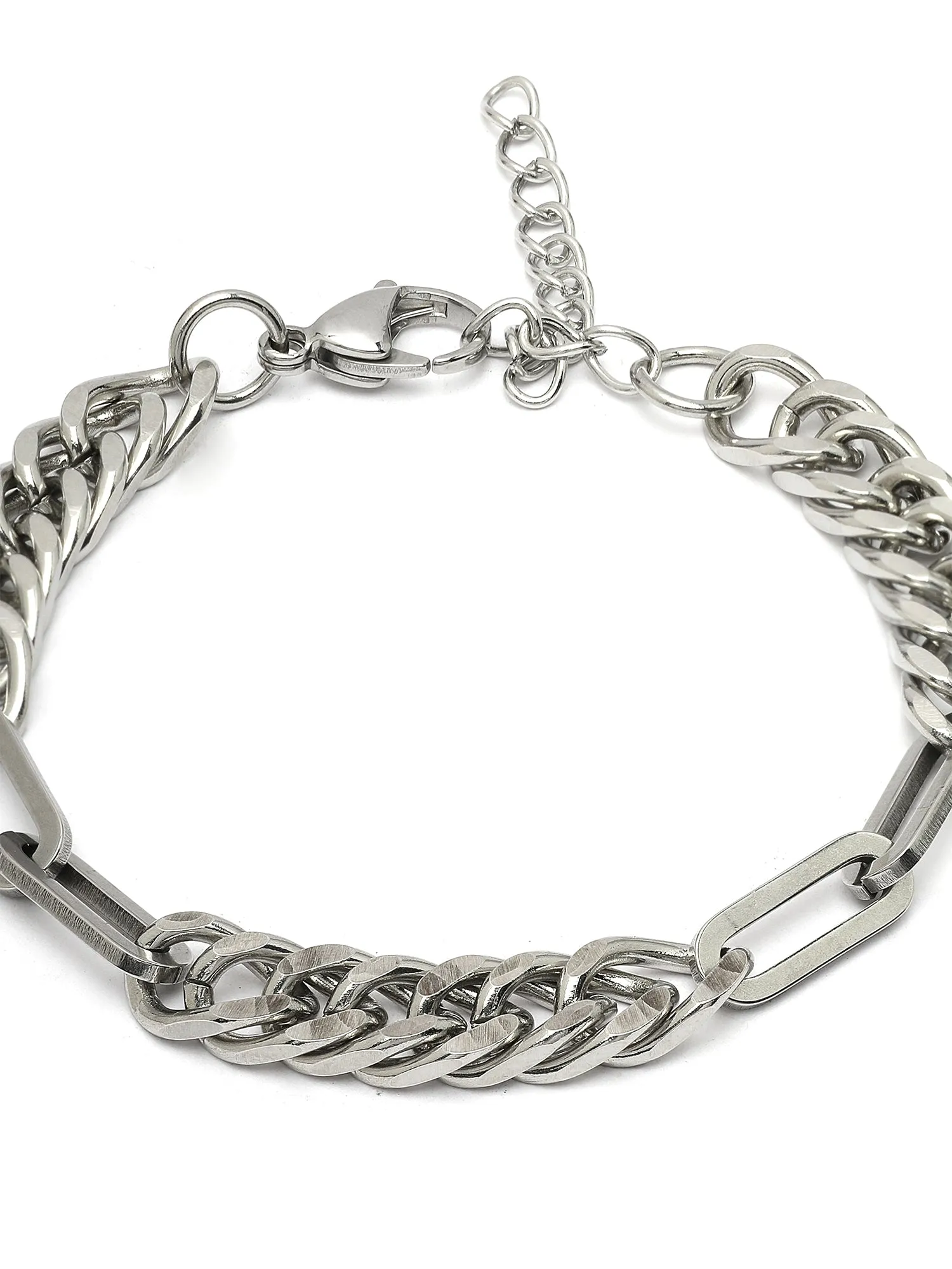 Bohey by KARATCART Men Leather Multistrand Wraparound Bracelet