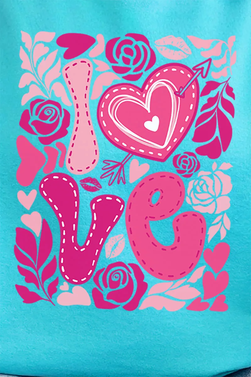 Boho Love Is In The Air Unisex NuBlend Crew Sweatshirt