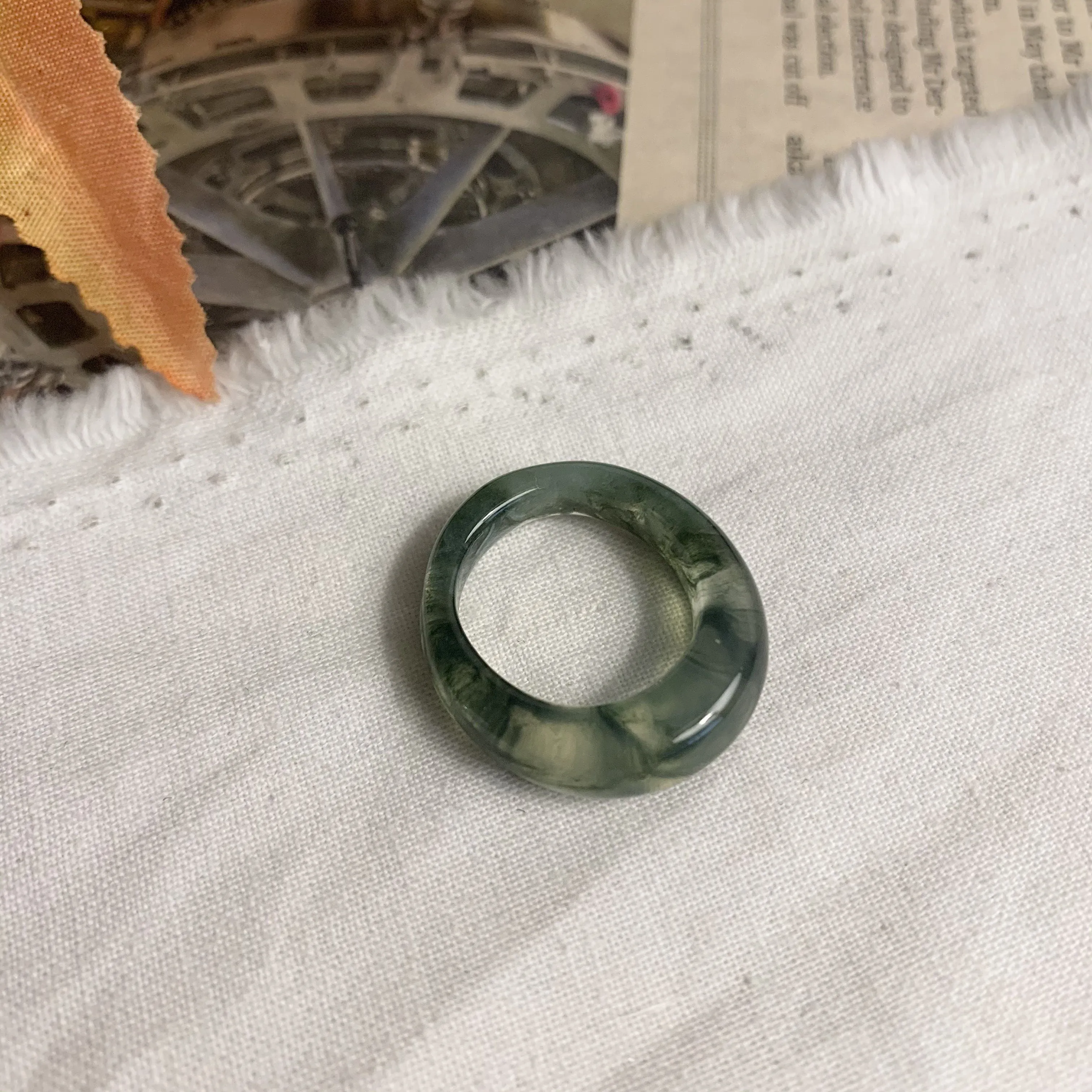 Bold Acrylic Dome Ring 2