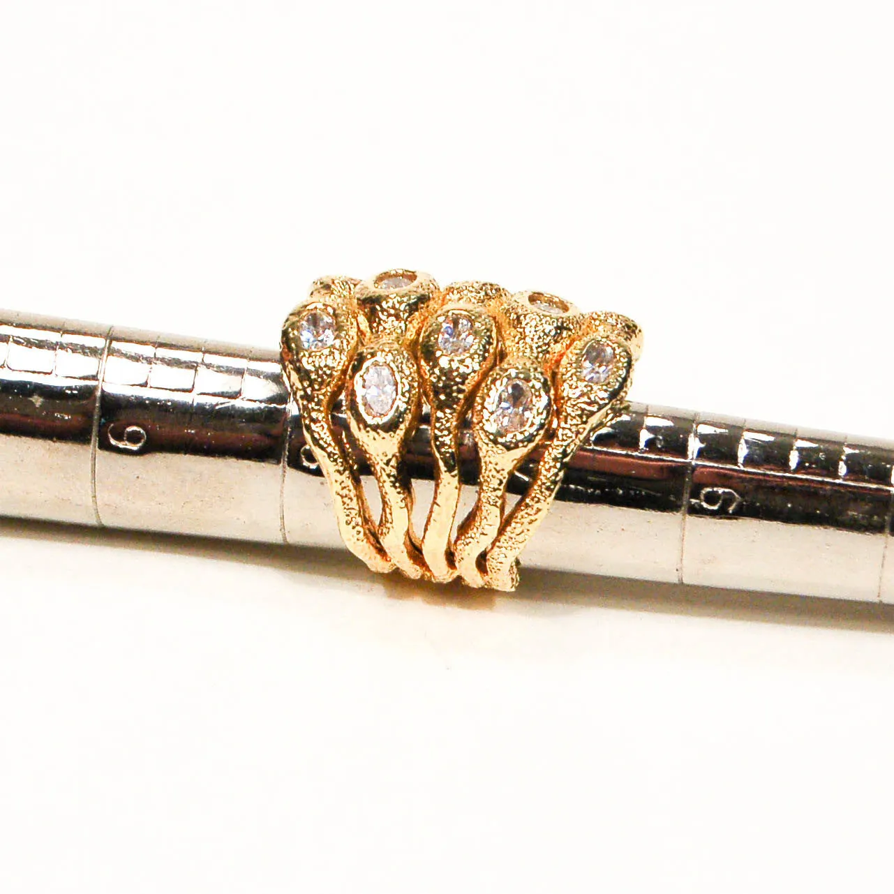 Bold Gold Stacking Ring by CN Designs