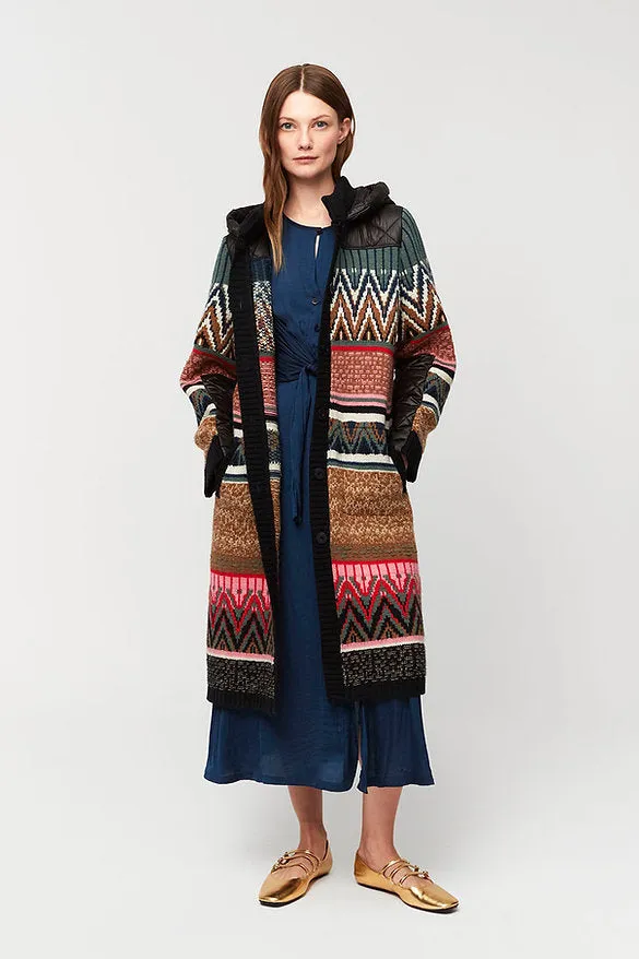 bonete long knit coat