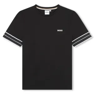 BOSS - Retro T-Shirt -  Black