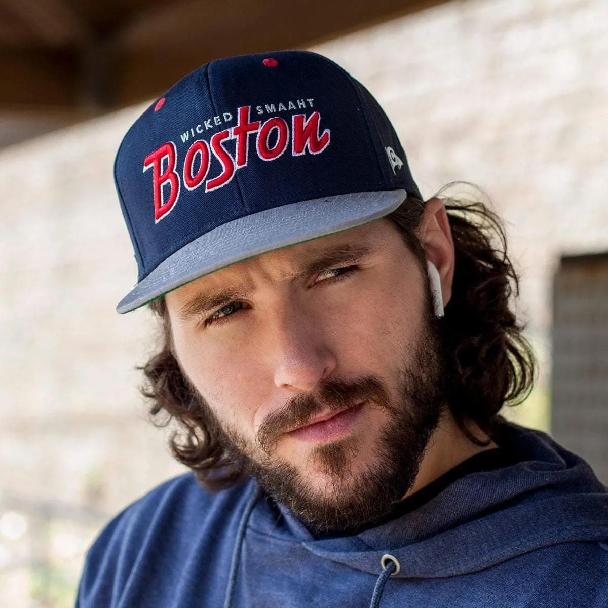 Boston "Retrospect" Two-Tone Snapback Hat