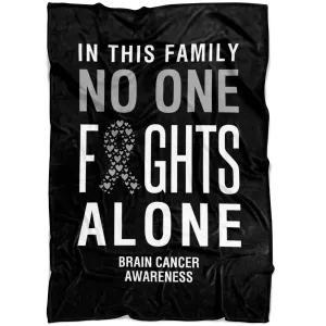 Brain Cancer Awareness Blanket