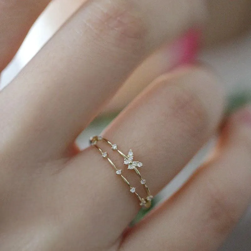 Butterfly Ring (Solid Silver)