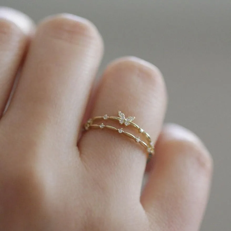 Butterfly Ring (Solid Silver)