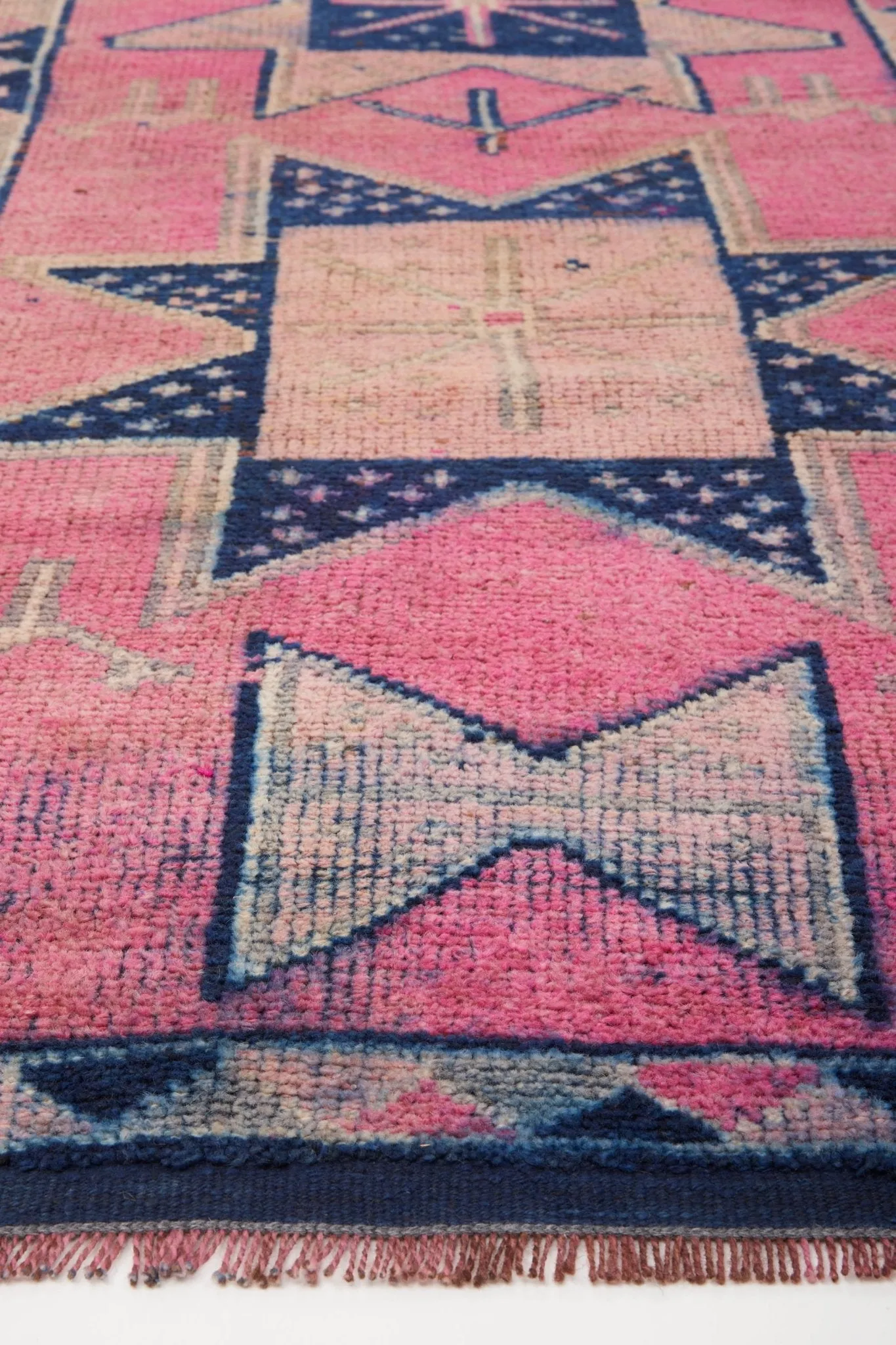 'Canna' Vintage Turkish Runner- 2'10'' x 10'5''