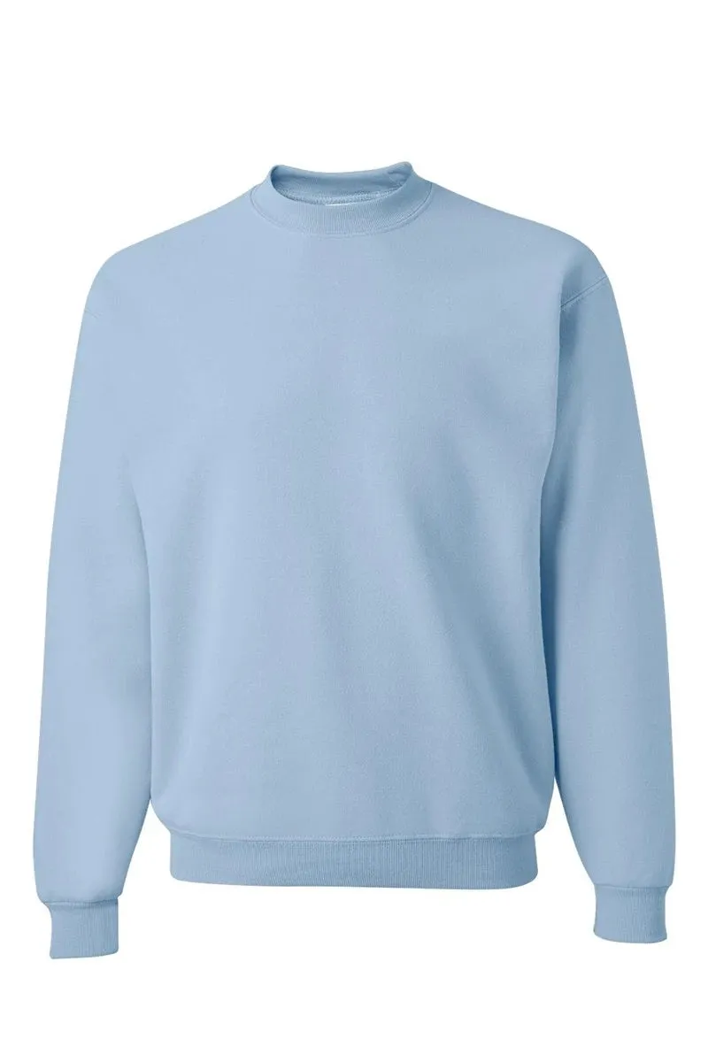Check It Out Baseball Happy Face Unisex NuBlend Crew Sweatshirt