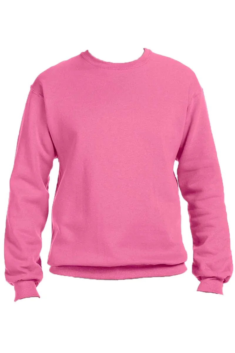 Check It Out Baseball Happy Face Unisex NuBlend Crew Sweatshirt