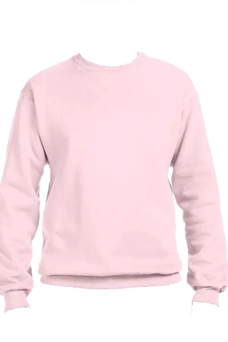 Check It Out Baseball Happy Face Unisex NuBlend Crew Sweatshirt