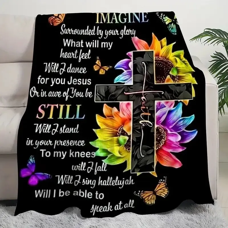 Christianart Blanket, I Can Only Imagine Blanket, Christian Blanket, Ideal Birthday and Holiday Gift for Boys, Girls, and Adults - Available All Season.CABBK01201123.