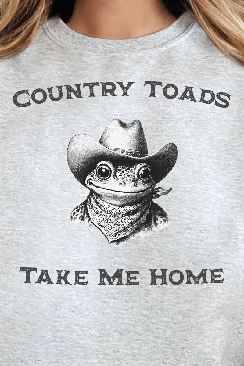 Country Toads Take Me Home Unisex NuBlend Crew Sweatshirt