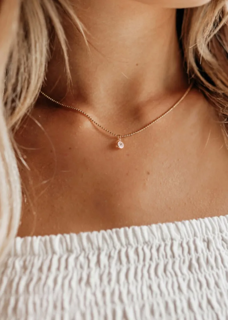 Cubic Zirconia Choker