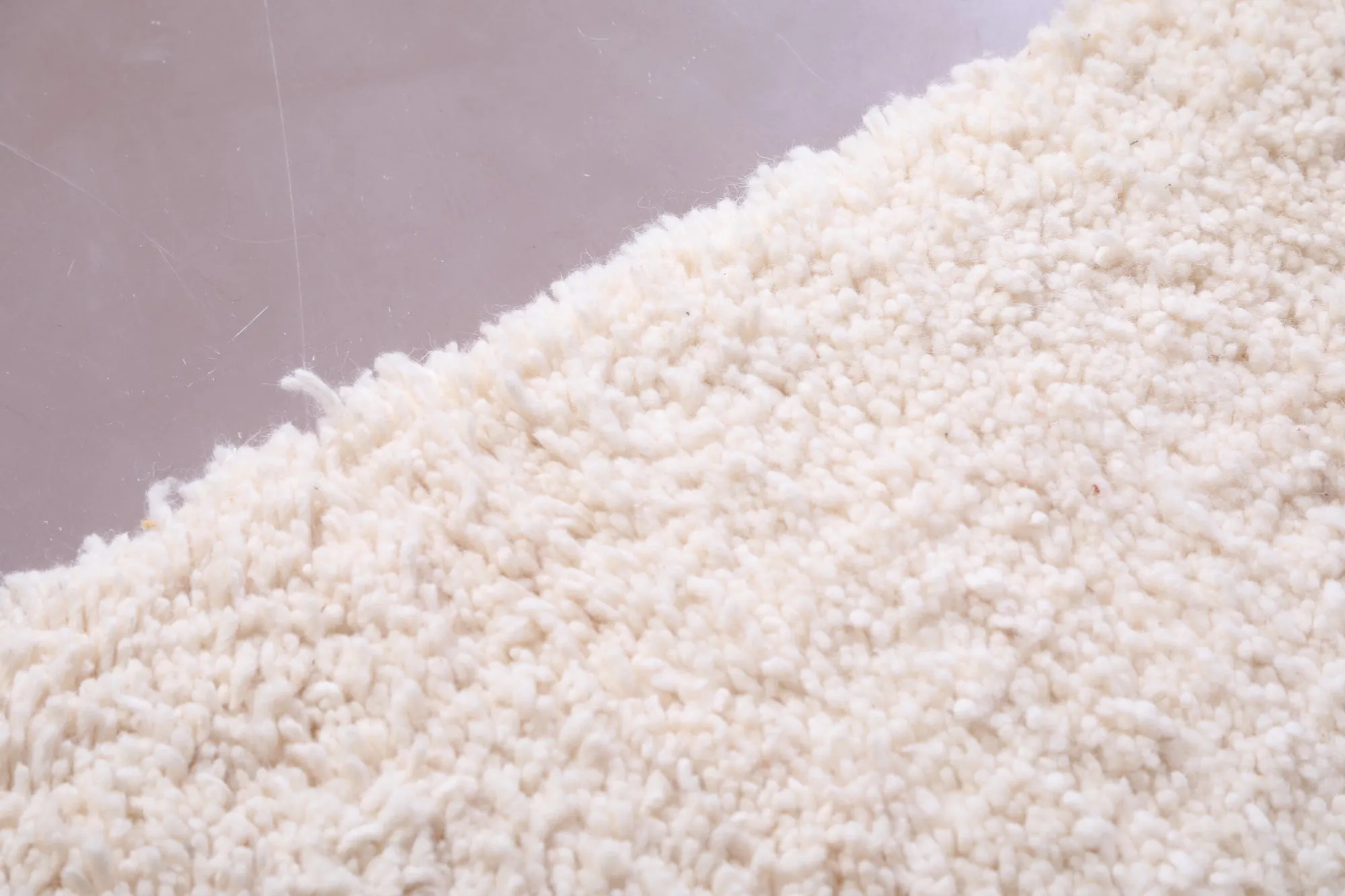 Custom moroccan carpet - wool berber beni ourain rug
