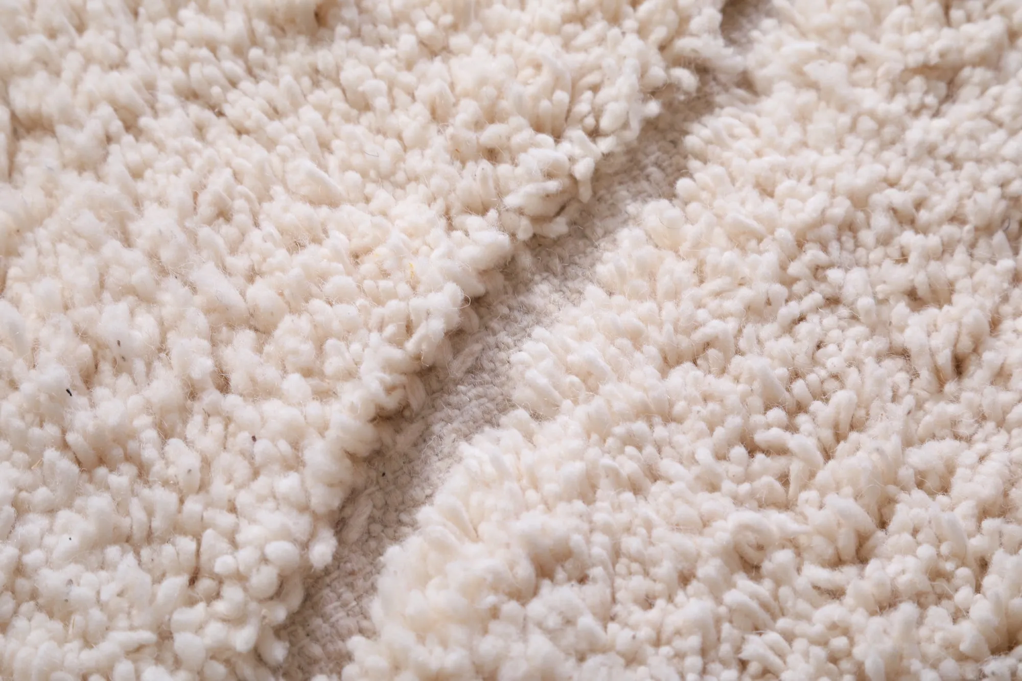 Custom moroccan carpet - wool berber beni ourain rug
