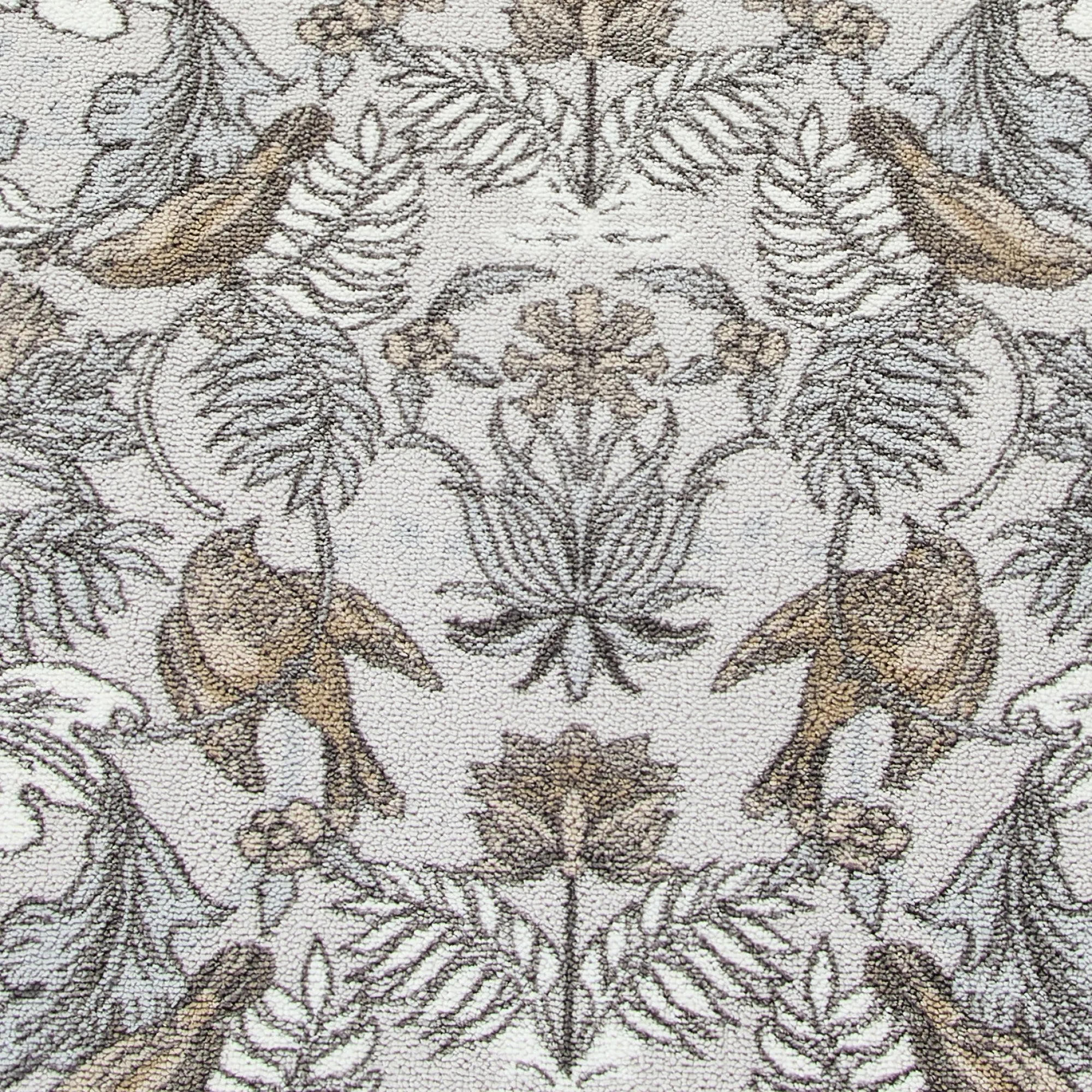 D & D Finch & Flower Washable Rug - Natural