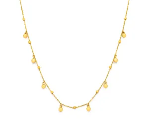 Dainty Bead Dangle Necklace