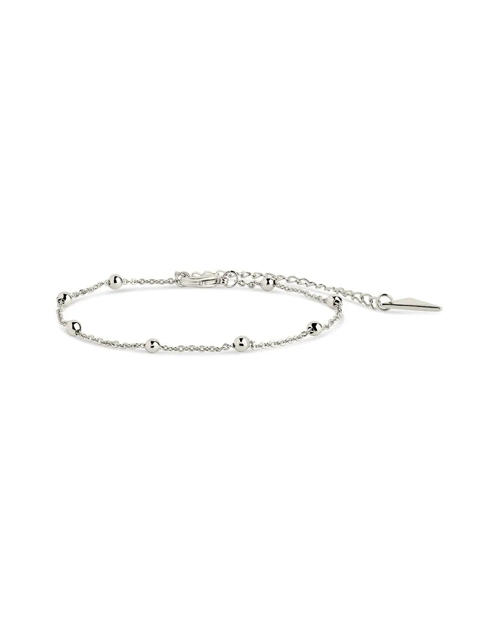 Dainty Beaded Station Bracelet