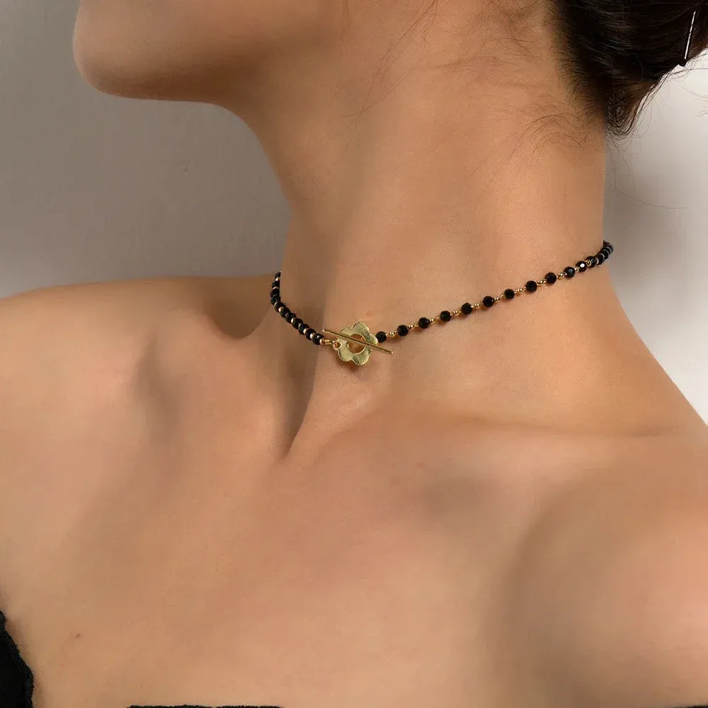 Dainty Floral Choker
