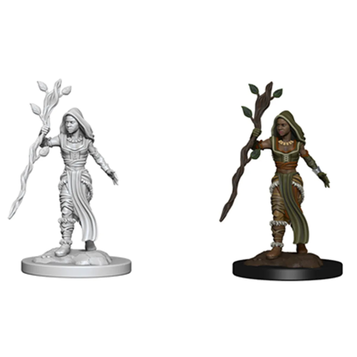 D&D Nolzurs Marvelous Unpainted Miniatures Human Female Druid