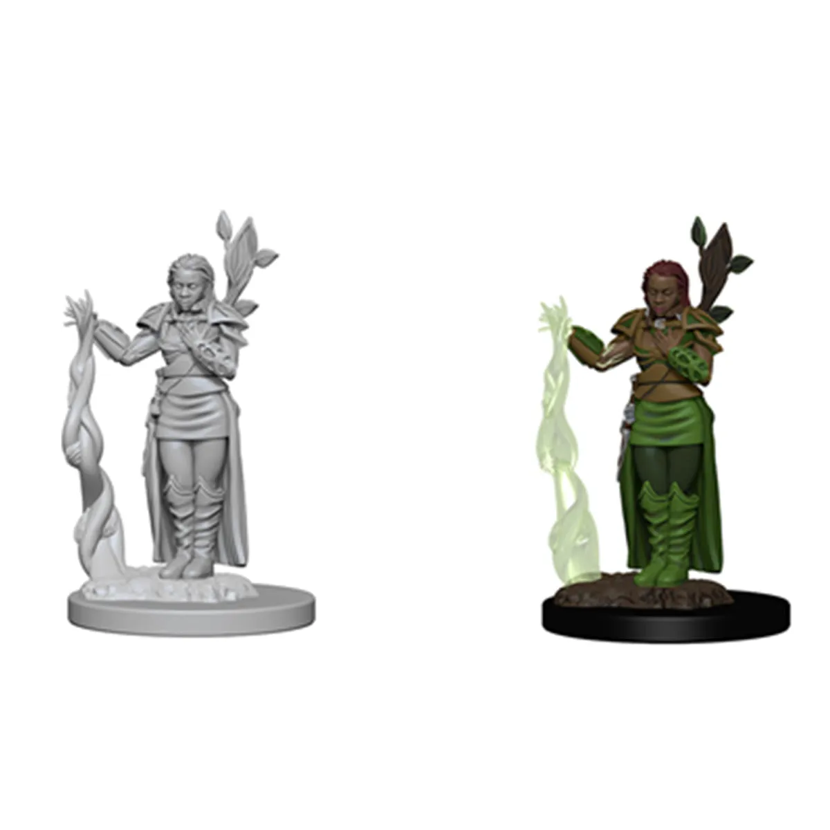 D&D Nolzurs Marvelous Unpainted Miniatures Human Female Druid