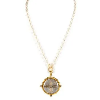 Delfina - 6mm Pearl Cream with All Medallions