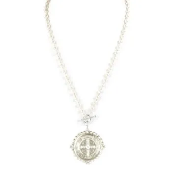 Delfina - 6mm Pearl Cream with All Medallions