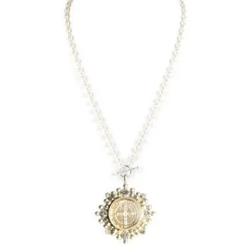 Delfina - 6mm Pearl Cream with All Medallions