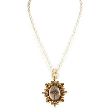Delfina - 6mm Pearl Cream with All Medallions